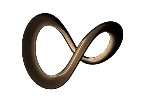 Möbius Strip - One-sided surface demonstrating infinity concept